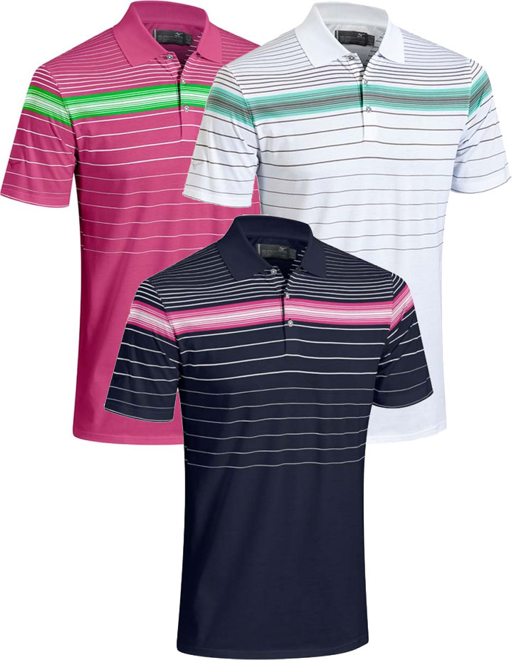 Mizuno Sunset Polo-Total Eclipse / Beetroot-Small
