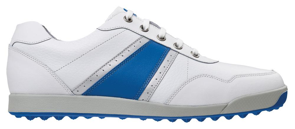 FootJoy Contour Casual Golf Shoes -7.5-White/Blue