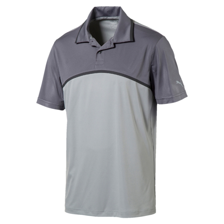 Puma Tailored Colorblock Polo 572358-Quarry-Small