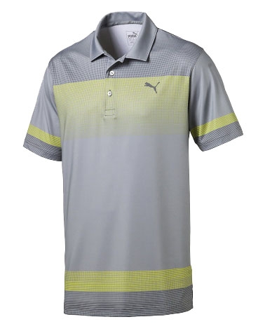 Puma Golf Untucked Golf Polo Shirt-Small-Quarry