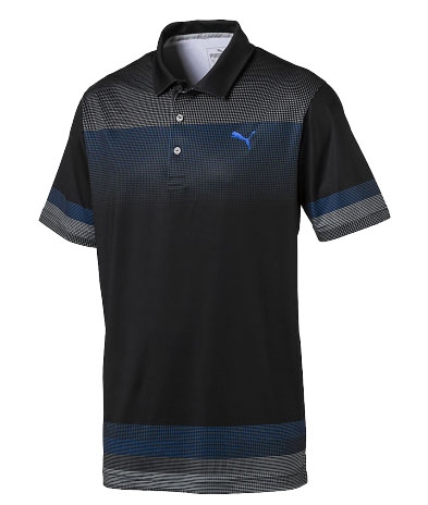 Puma Golf Untucked Golf Polo Shirt 573272-Small-Puma Black