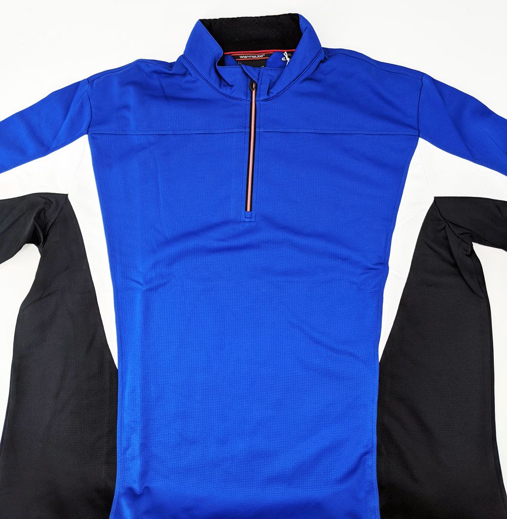 Mizuno Warmalite 1/4 Zip Fleece -XXL-Royal Blue