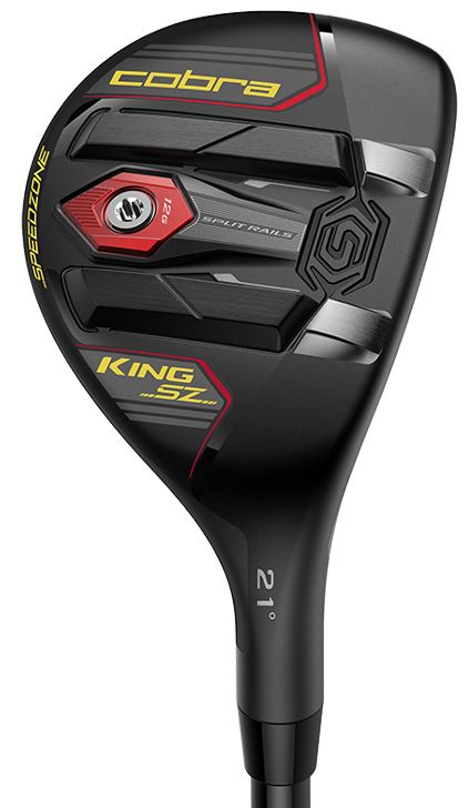 Cobra King Speedzone Hybrid -Right-Regular-4H (21degree)-UST Recoil ESX 480 -Black/Yellow