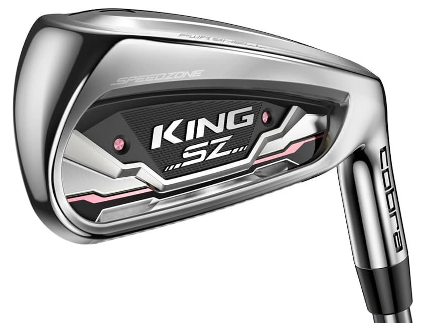 Cobra King Speedzone Ladies Irons -Right-Womens-6-SW (6 Irons)-UST Recoil 450