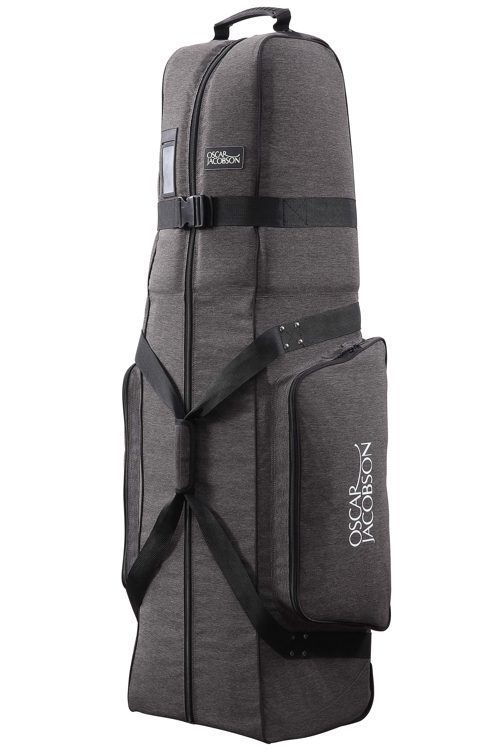 Oscar Jacobson Premium Wheeled Travel Cover - Grey