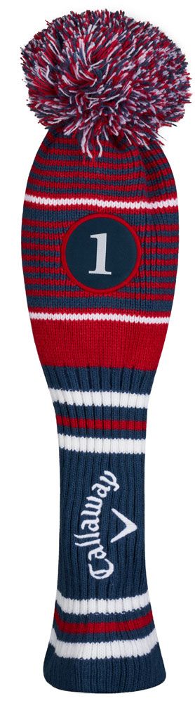 Callaway Pom Pom Driver Headcover - Navy/Red/White