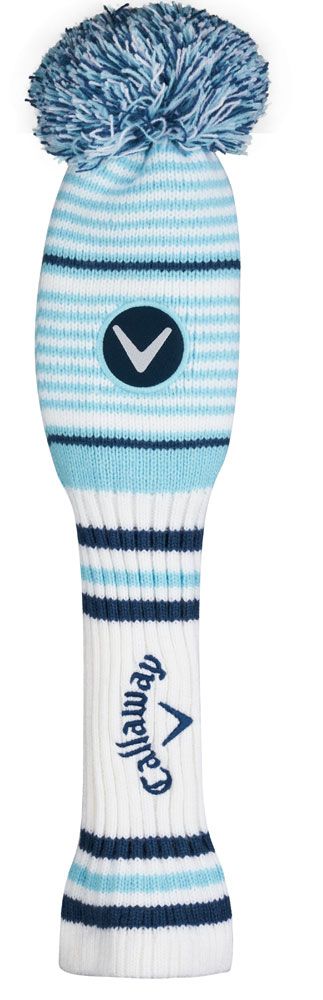 Callaway Pom Pom 2020 Driver Headcover - White/LT Blue/Navy