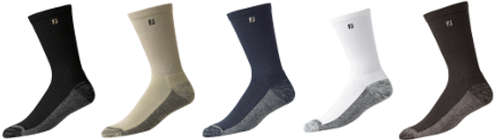 FootJoy ProDry Crew Socks-Navy-One Size Fits All (6-11)