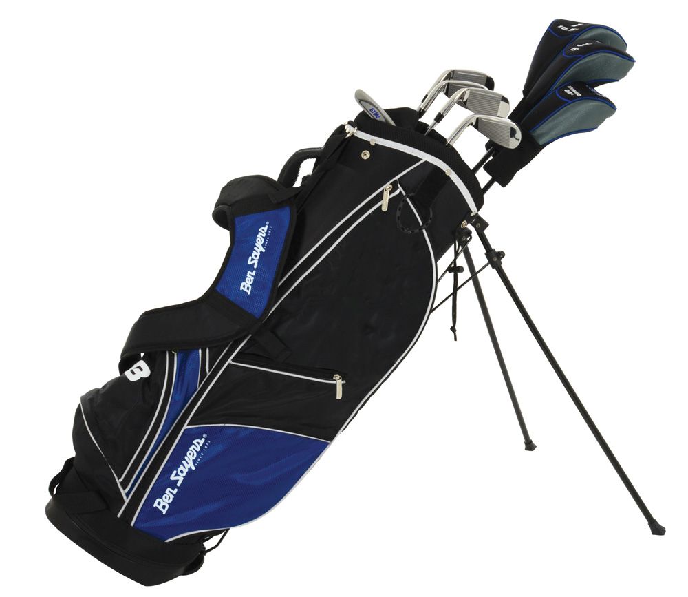 Ben Sayers Mens M8 8-Club Package Set - Blue Stand Bag - Right Hand