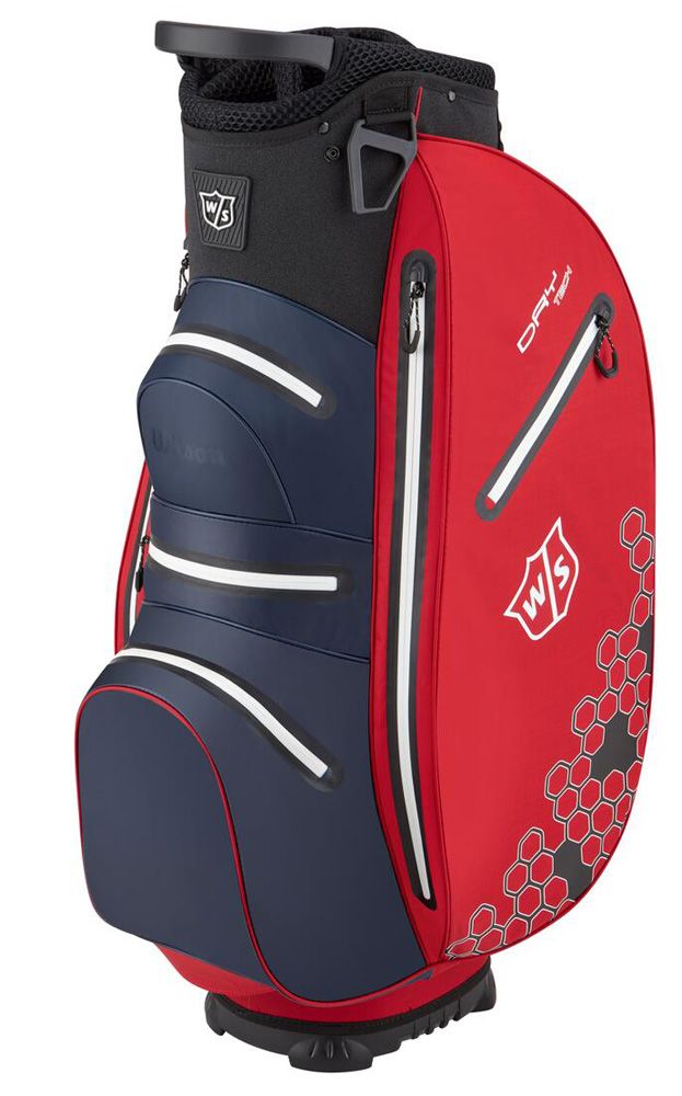 Wilson Dry Tech II Cart Bag-Red/White/Blue
