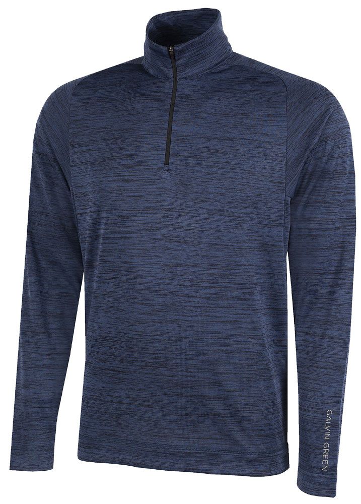Galvin Green Dixon Half-Zip Sweater In INSULA -3XL-Navy