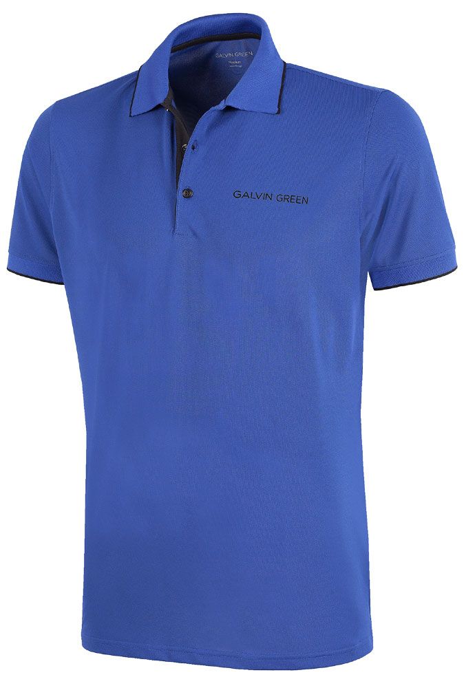 Galvin Green Marty-Tour Short Sleeve VENTIL8 Plus Golf Shirt-Surf Blue -XXL