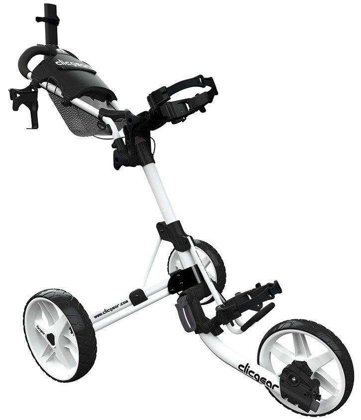 Clicgear 4.0 3 Wheel Golf Trolley - White