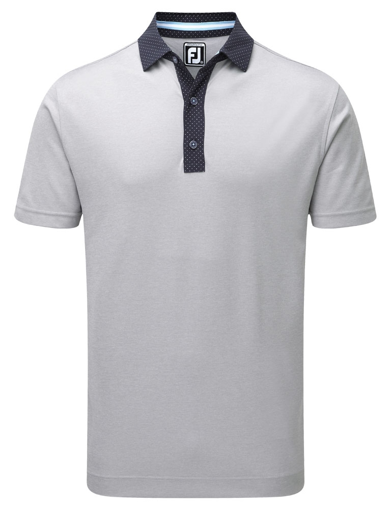 FootJoy Pique Pin Dot Polo Shirt - 92429-Small
