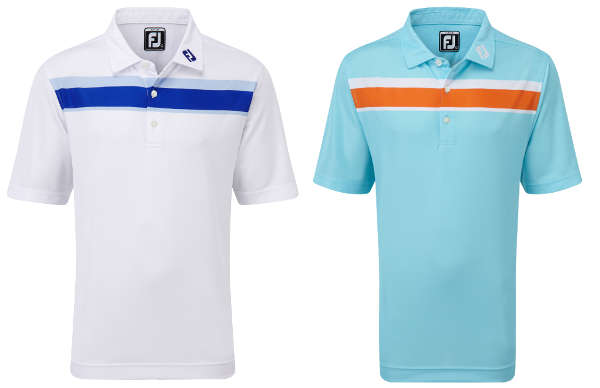 FootJoy Junior Smooth Pique with Double Chest Stripe Golf...
