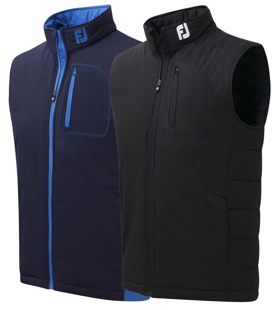 FootJoy Thermal Quilted Vest-Small-Black