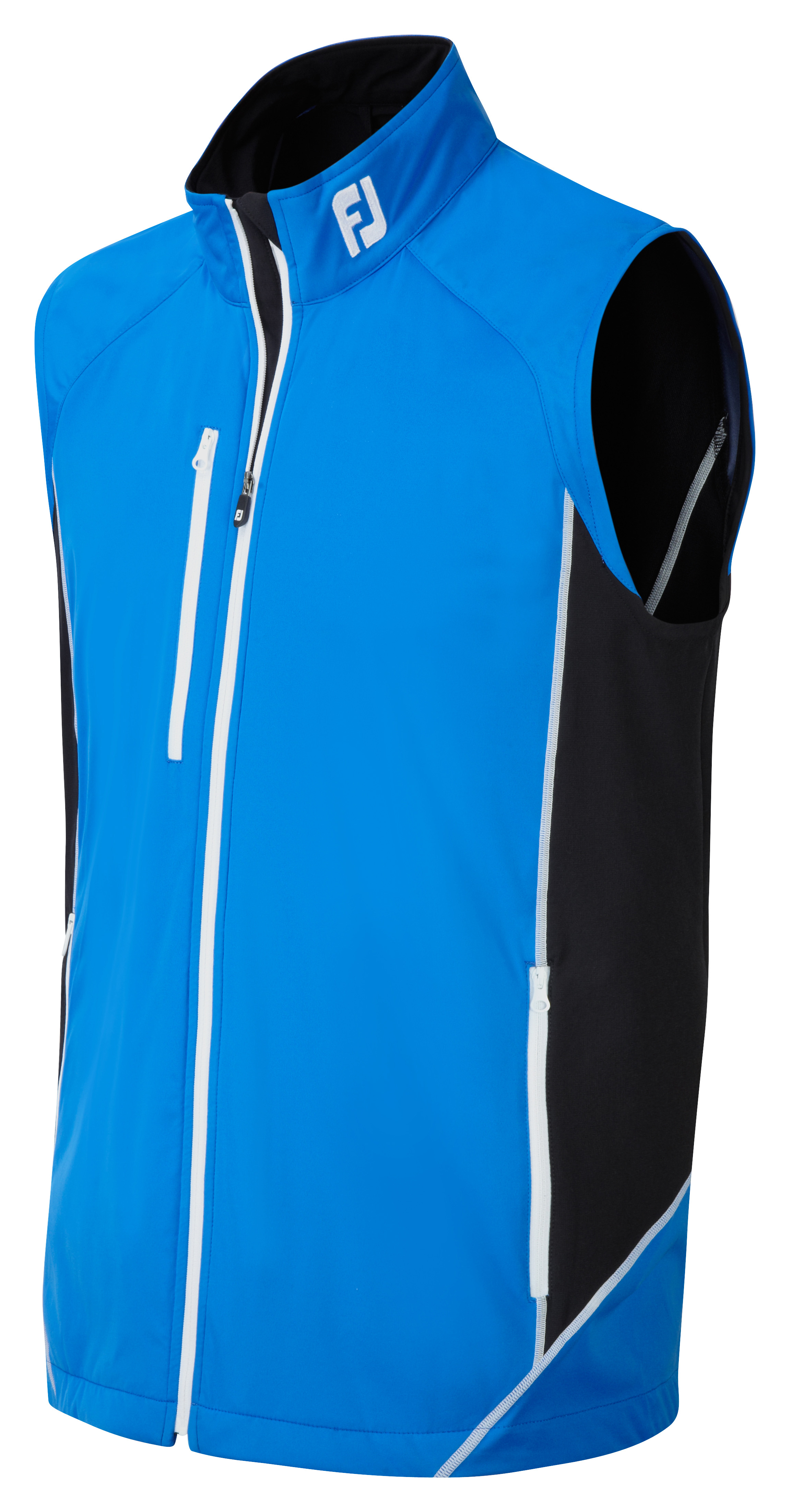 FootJoy Lightweight Softshell Vest 2016-Steel Grey & Black with...