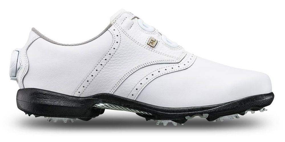 FootJoy DryJoys Boa Women Golf Shoes #99017-7.5-Wide-White