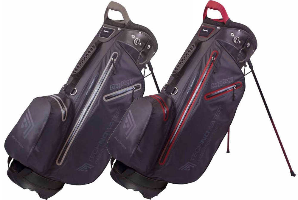 BAGBOY TechNOWater Carry Golf Bag Black/Charcoal