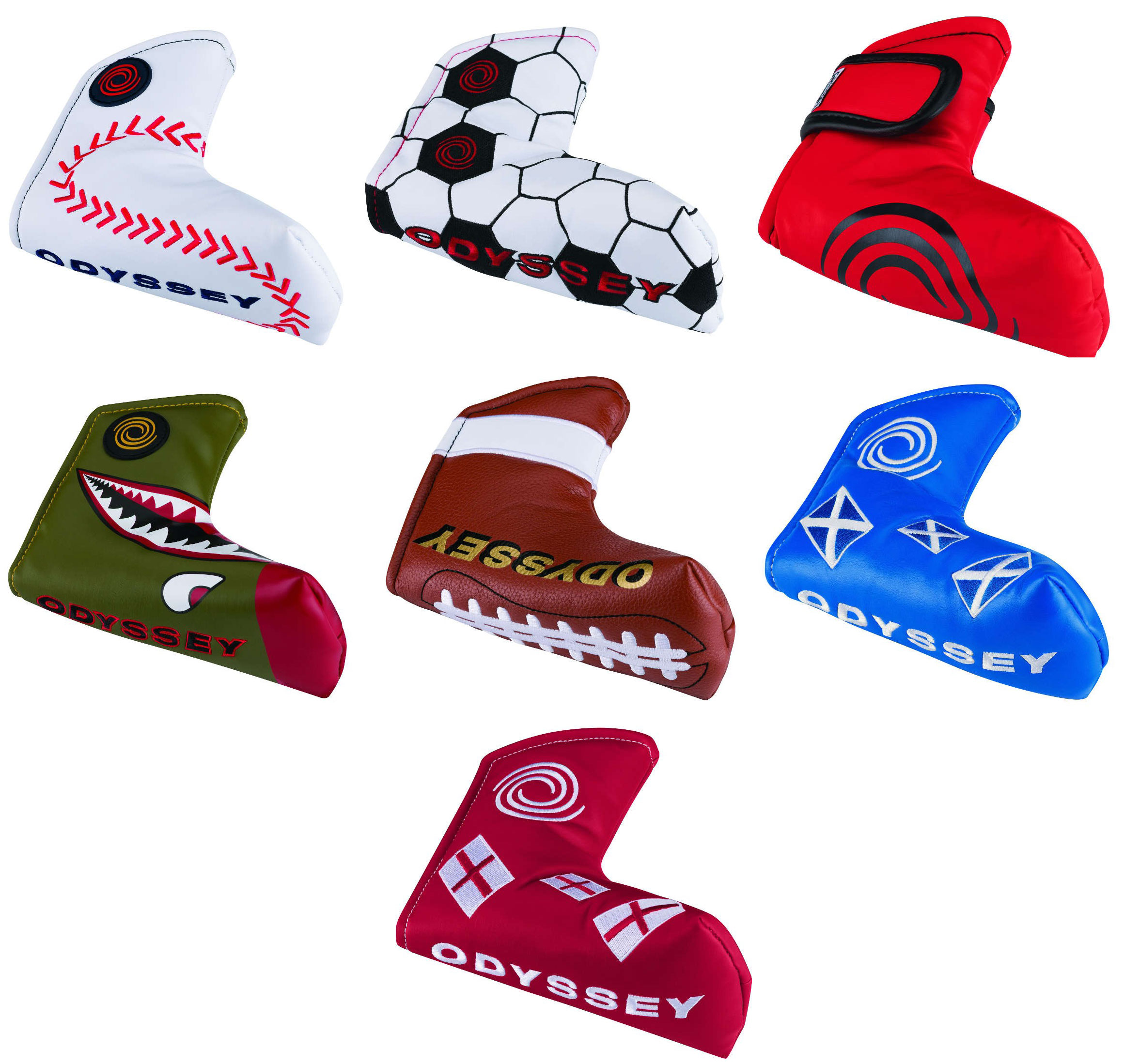 Odyssey Blade Headcover -Baseball