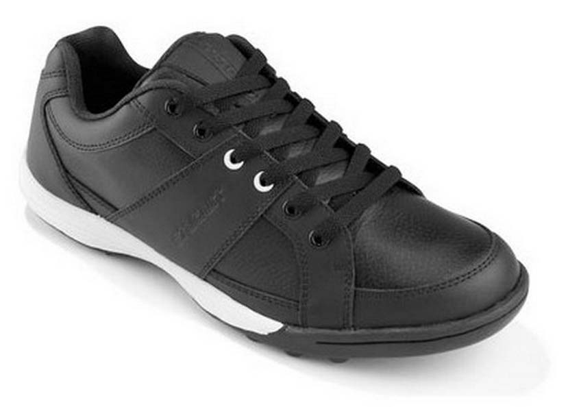 Stuburt Urban Spikeless Golf Shoe-7.5-Black/Black
