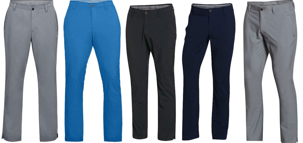 Men's UA Matchplay Golf Trousers – Tapered Leg-30"-Blue-32"