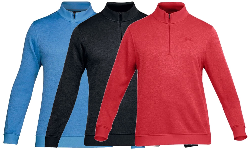 Under Armour Men's Storm SweaterFleece ¼ Zip-Red (629)-Small