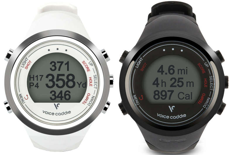 Voice Caddie T1 GPS Watch-White
