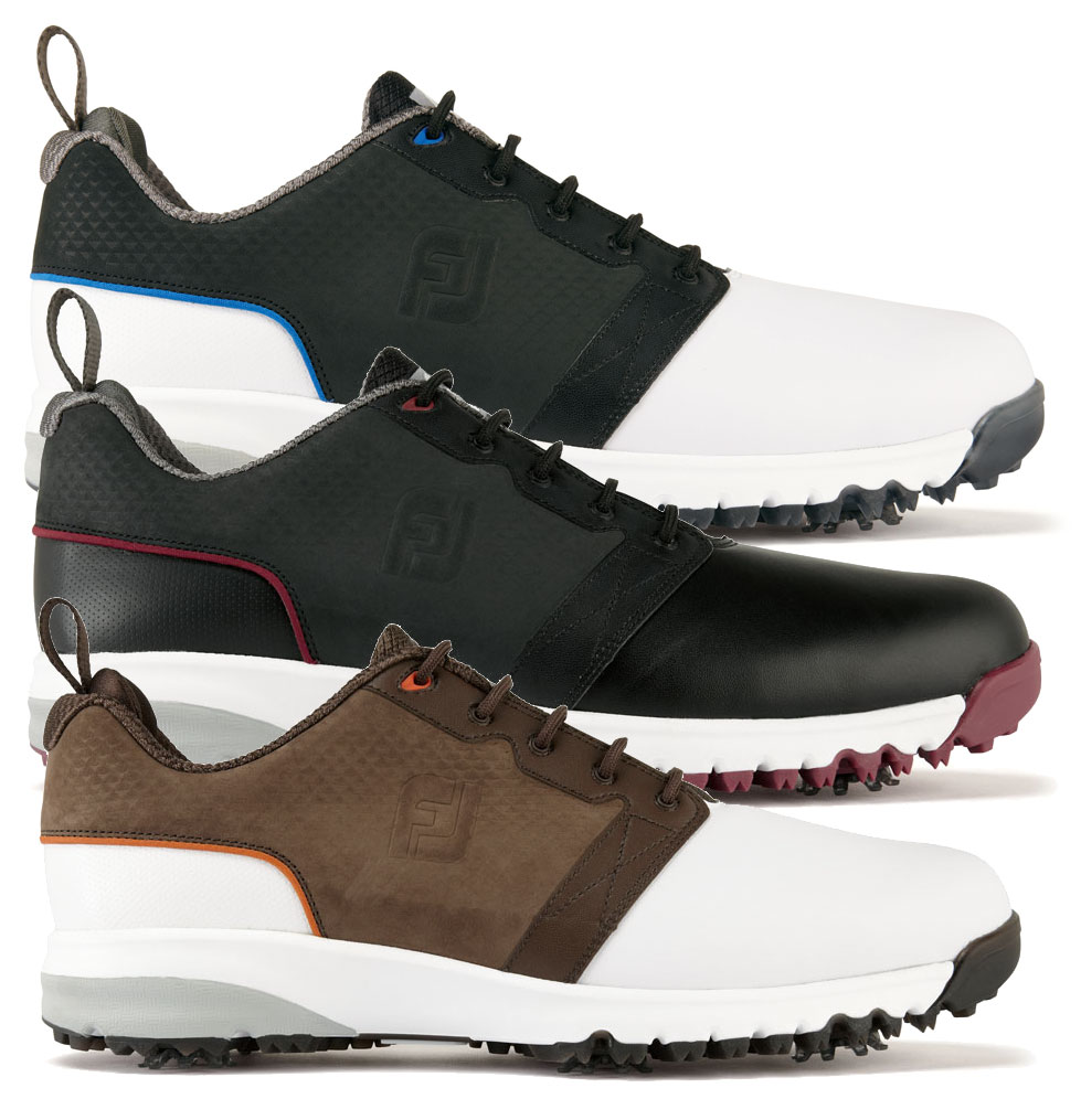 FootJoy ContourFIT Golf Shoes 2017-Black & Charcoal &...