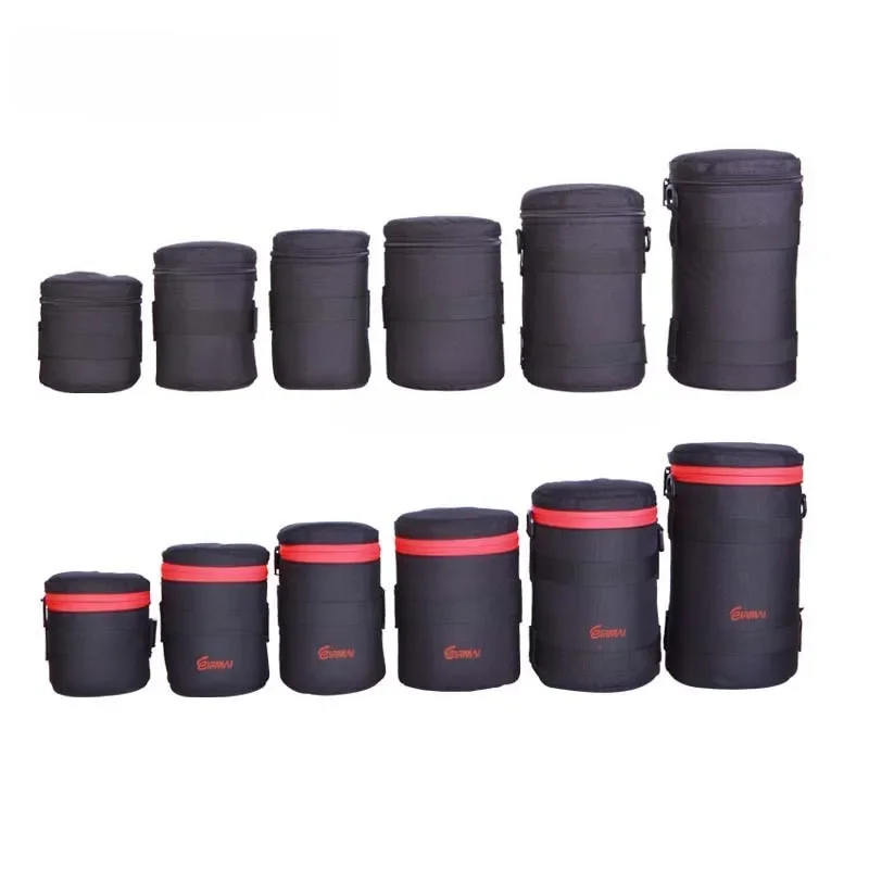 EIRMAI Nylon Funktionale Objektiv Taschen DSLR Kamera Linsen Tasche Tasche Hoher Qualität Objektiv