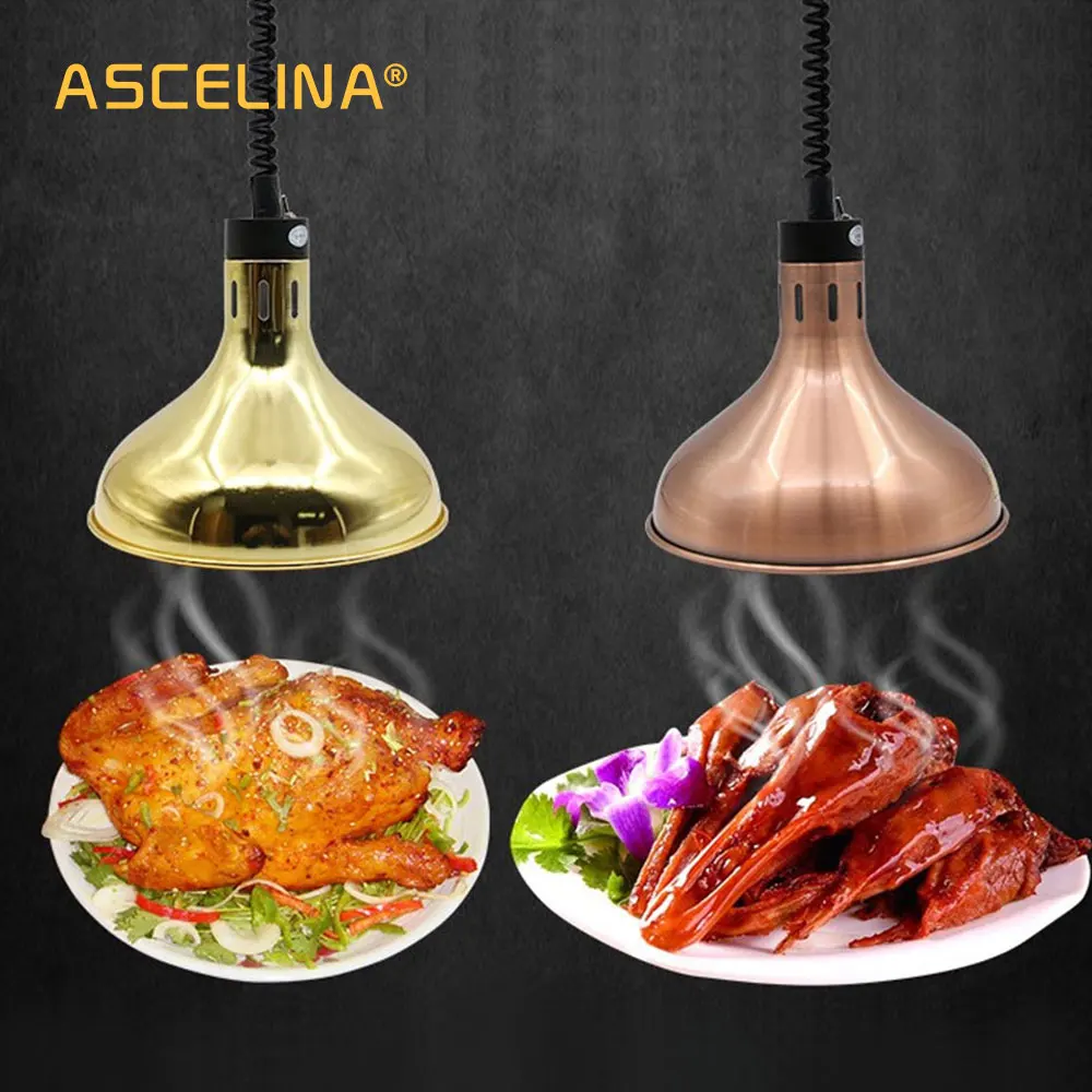 Wärme lampe 250w elektrische Wärme lampe Lebensmittel Wärmeschutz Pendel leuchte verstellbare Küchen