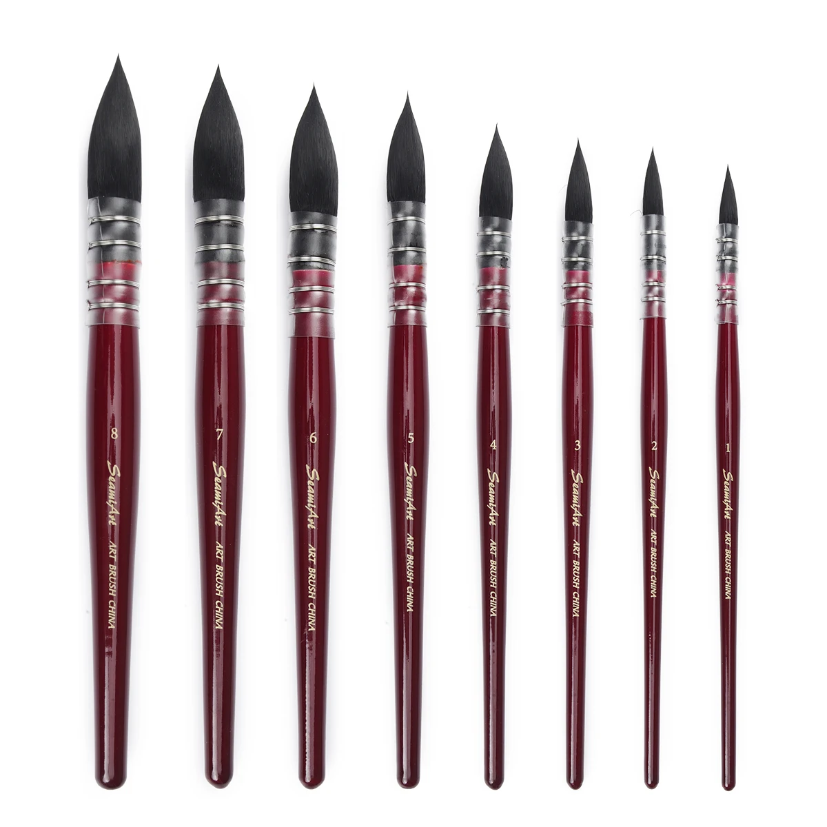 1Pcs Künstler Hand-Malerei Zeichnung Pinsel Professionelle Aquarell Pinsel Stift für Wasser Farbe