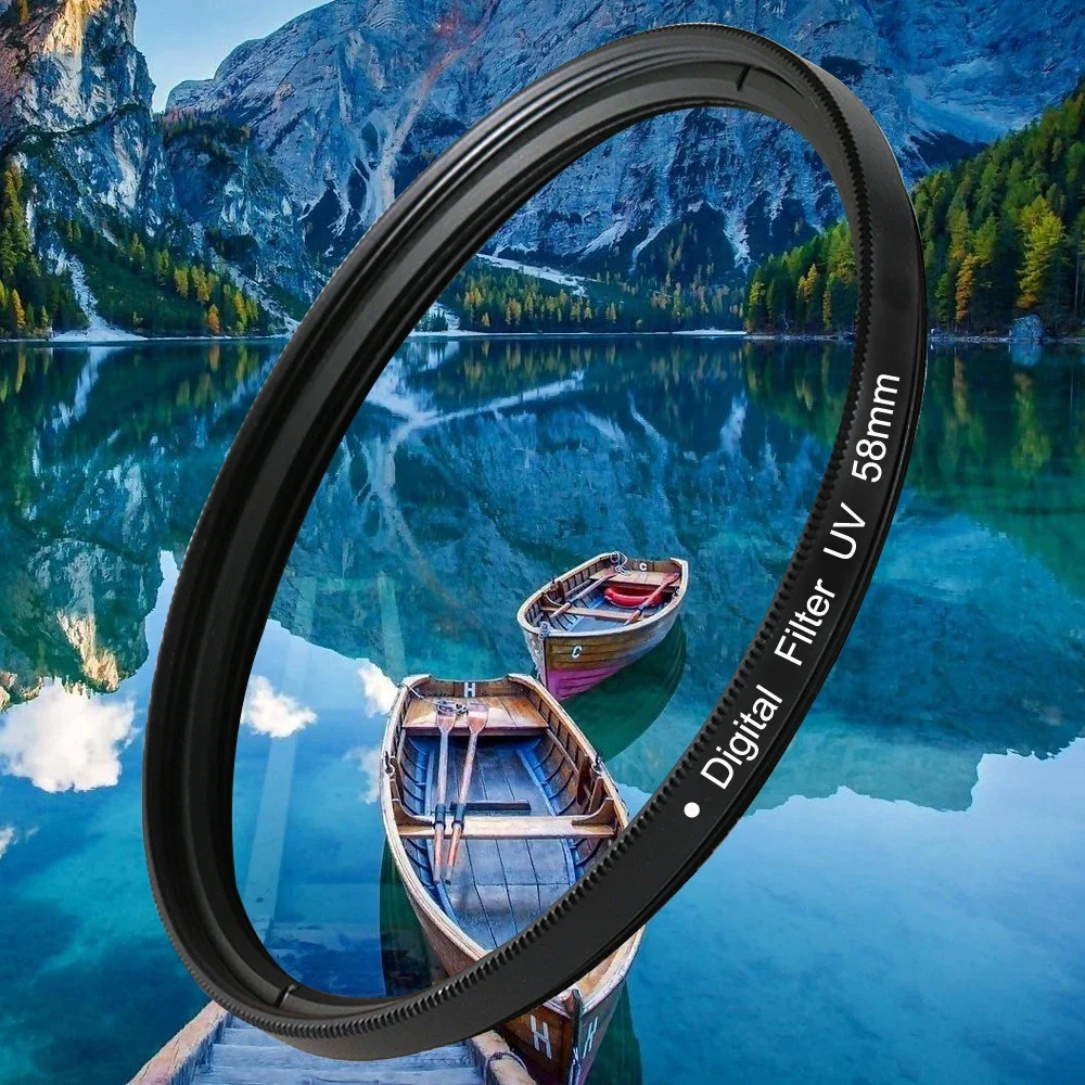 37 40,5 43 46 49 52 55 58 62 67 72 77 82mm objektiv UV Digital Filter Objektiv Beschützer für canon