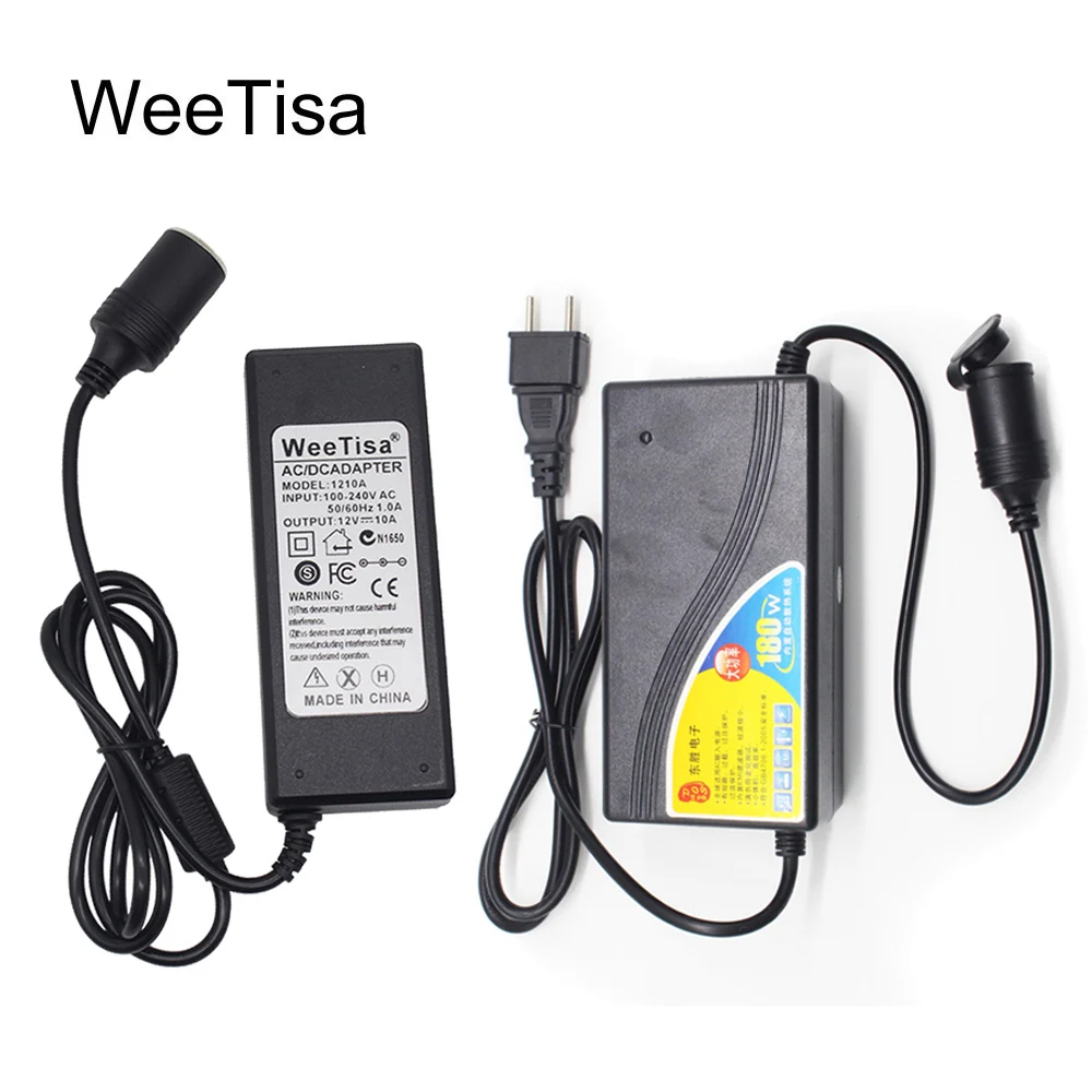 AC 220 V zu DC 12 V Auto Zigarettenanzünder Netzteil 12 Volt 150 W 180 W 250 W 110 V Konverter