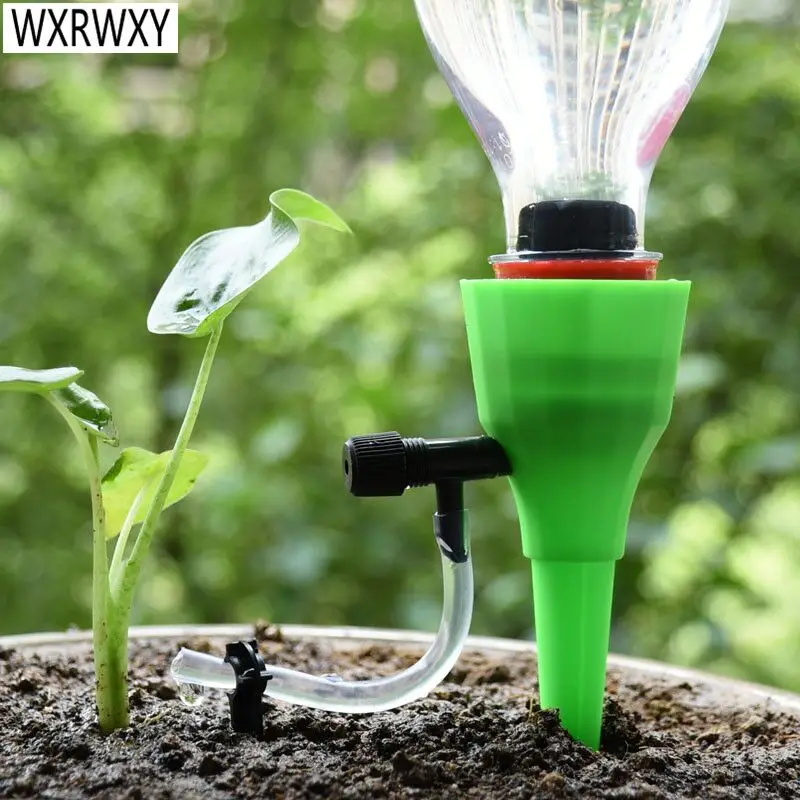 Automatisches Tropfbewässerungssystem DIY Automatische Pflanzenbewässerung Kegelbewässerung Wasser Blumentopf Pflanzenbewässerun