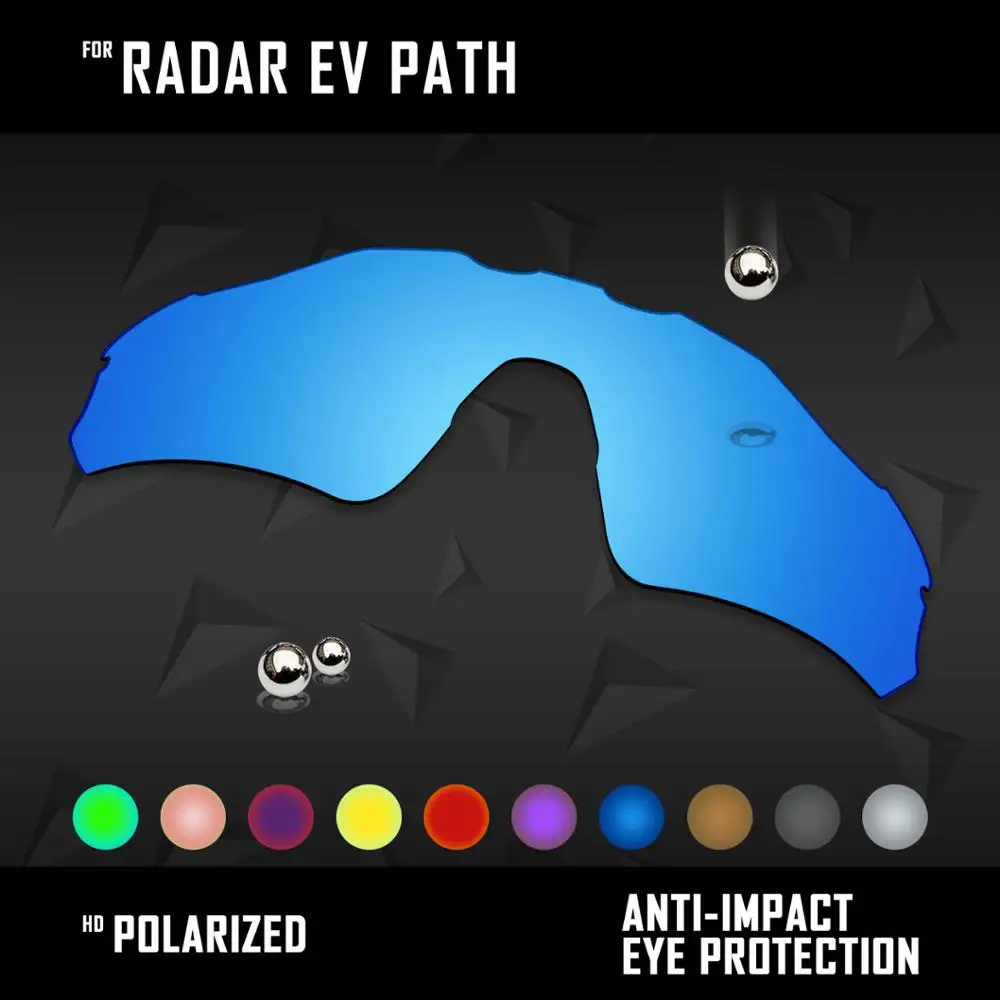 Oowlit Lenzen Vervangingen Voor Oakley Radar Ev Path OO9208 Zonnebril Gepolariseerde-Multi Kleuren