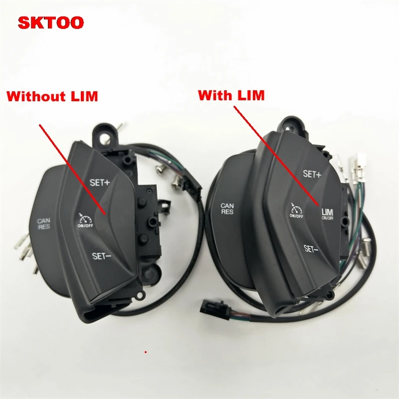 SKTOO Für Ford Focus 3 Kuga 2012 up Auto Speed Control Switch Cruise Control System Kit Lenkrad