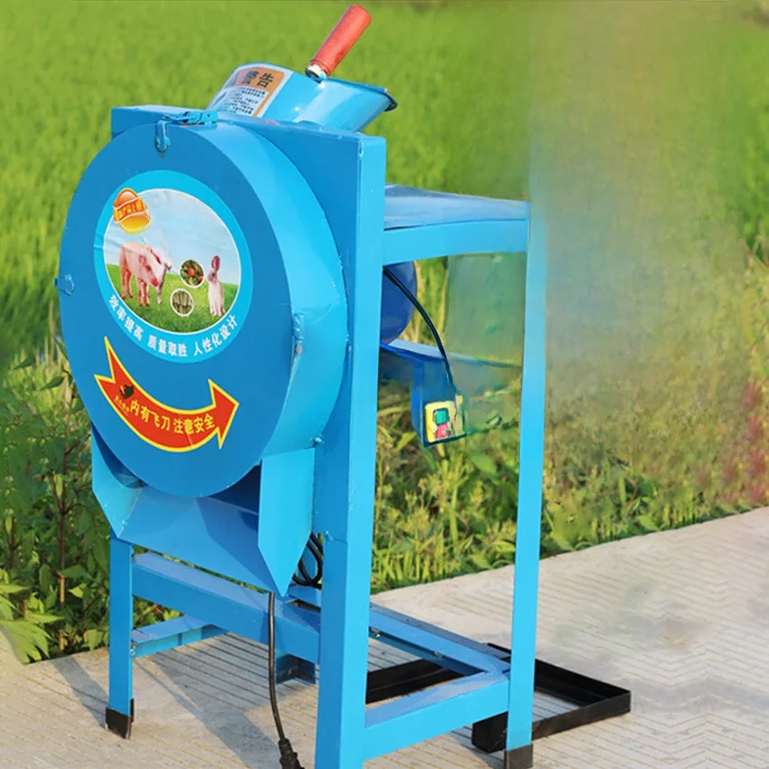 YK-6203 Landwirtschaft Futtermittel Stroh Silage Maschine Elektrische Heu Cutter Haushalt Heu