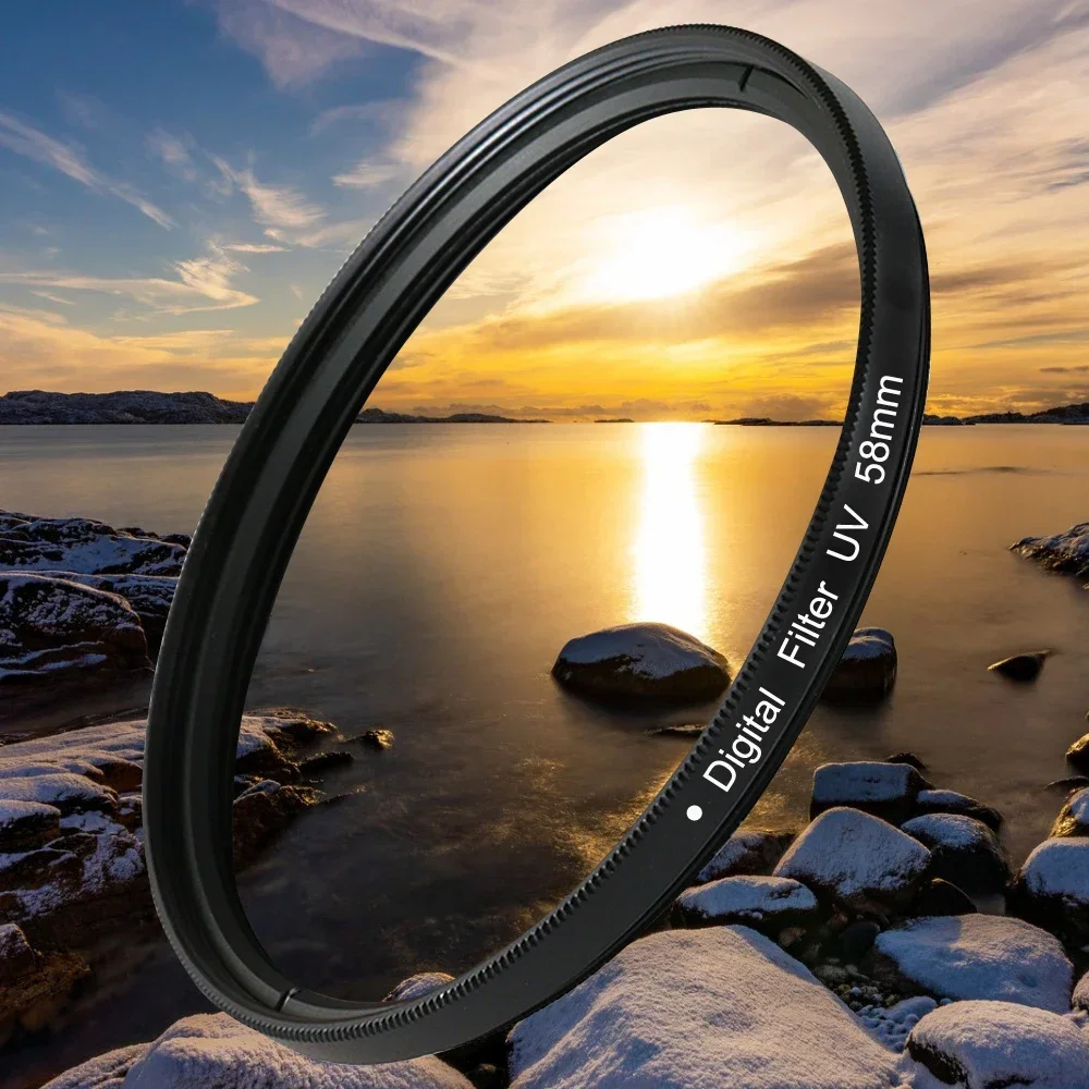 37 40,5 43 46 49 52 55 58 62 67 72 77 82mm objektiv UV Digital Filter Objektiv Beschützer für canon