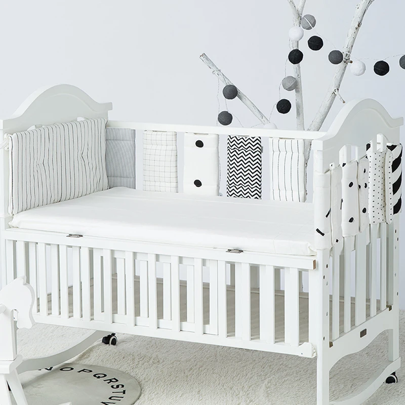 Qualität Baby Bett Stoßstange Neue Design Sicherheit Kinder Neugeborenen Babybett Krippe Stoßstangen
