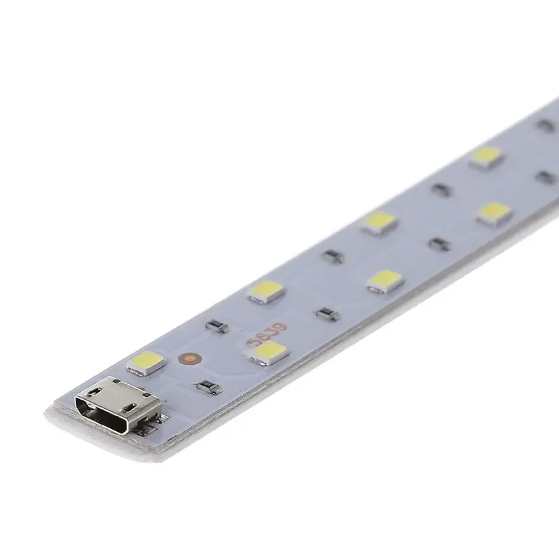 LED Licht Streifen USB PCB String Tragbare Flexible Weiß 6000K Fotografie Selfie Foto Studio