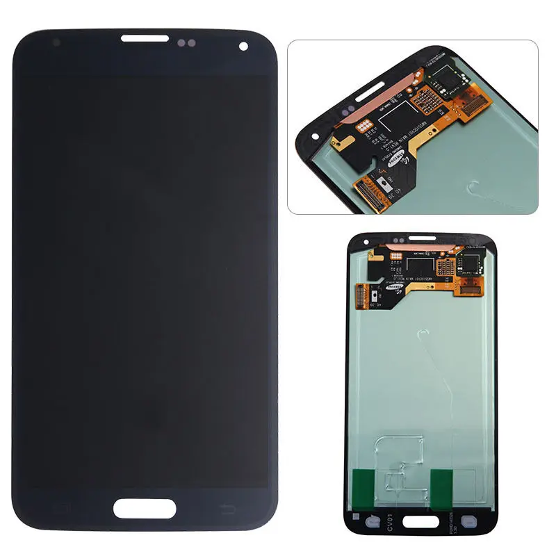 LCD-Scherm Voor Samsung S5 Lcd G900 G900f Display Met Touchscreen Digitizer Assemblage Vervangende