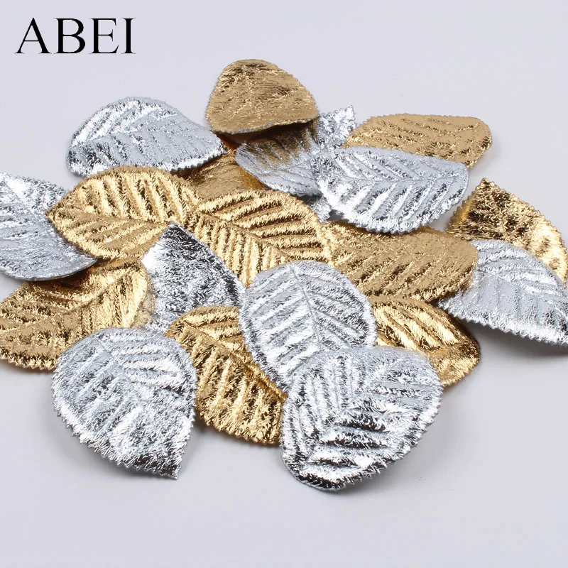 50 stücke Doppel Seiten Gold Silber Blätter Hohe Qualität Schaum Weiche blatt Für Handgemachte
