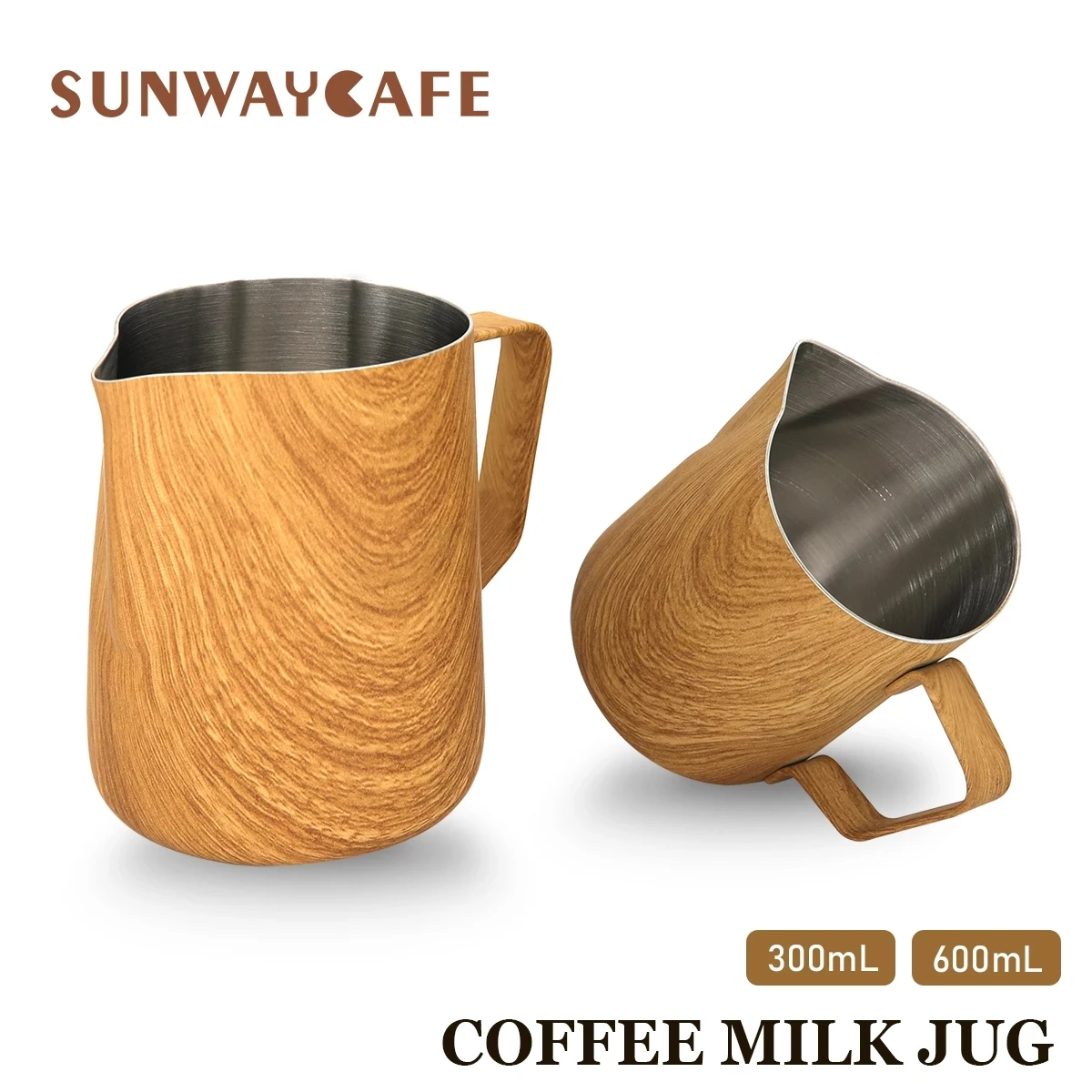 Edelstahl Milch schäumer, Kaffee Milch Krug Pull Blume, Latte Cup, Espresso Frother Becher, Barista