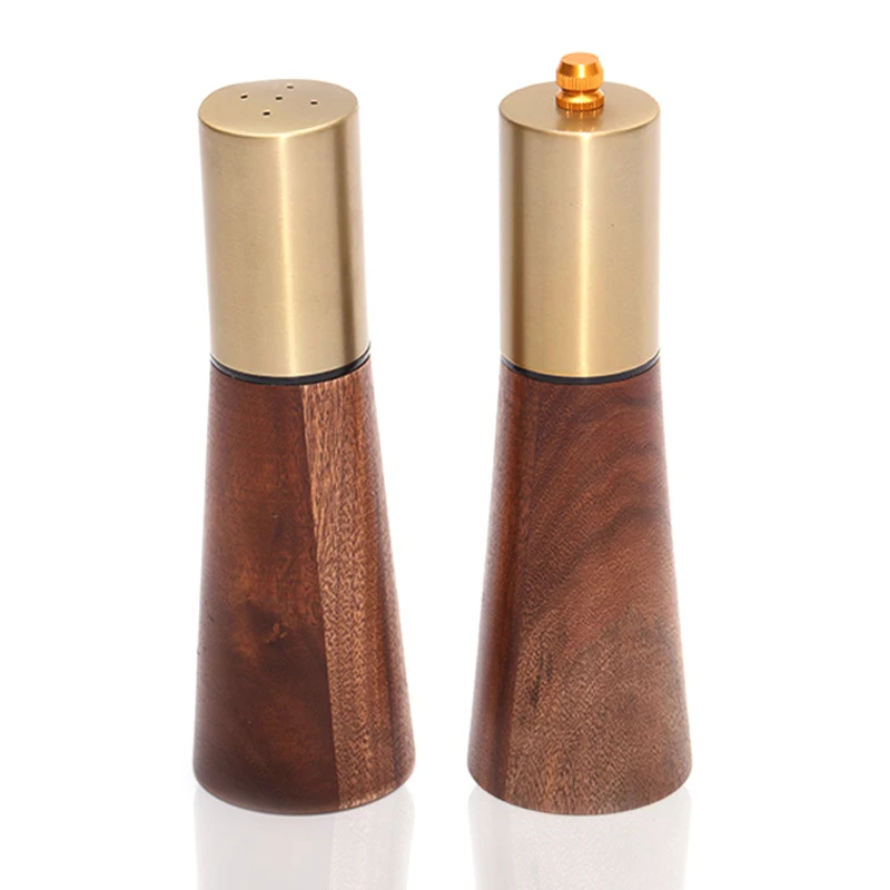 Leeseph Holz Pfeffermühle und Salz Shaker Set, Küche Gadgets