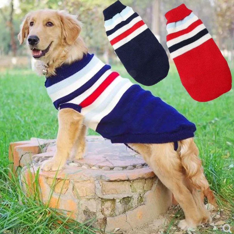 Große Hund Pullover Labrador Golden Retriever Jumper Gestrickte Pullover Für Große Hund Pullover