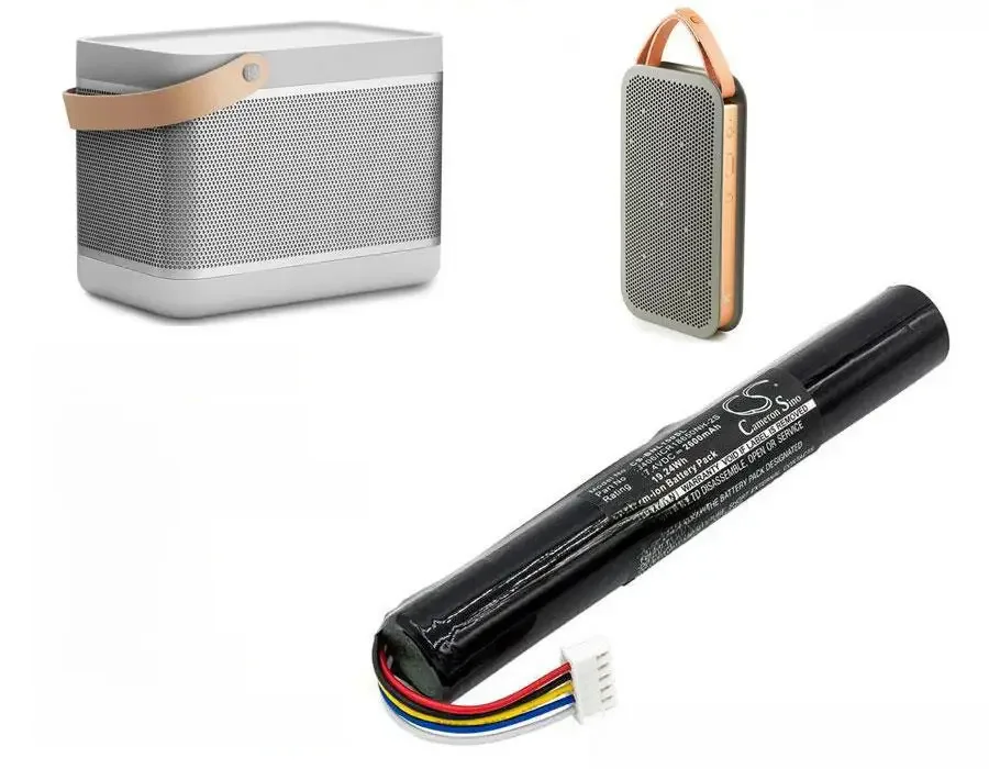CS Ersatz 2600 mAh Lautsprecher-Akku J406/ICR18650NH-2S für Bang&Olufsen BeoLit 15, BeoLit 17,
