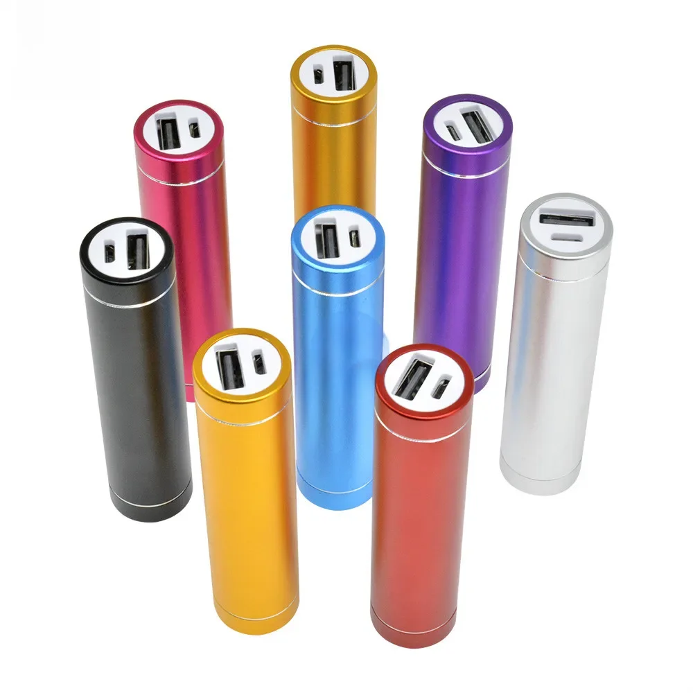 1X 18650 Batterie Power Bank Lagerung Fall Box Metall Legierung Batterie Halter Mehrfarbig 5V 1A