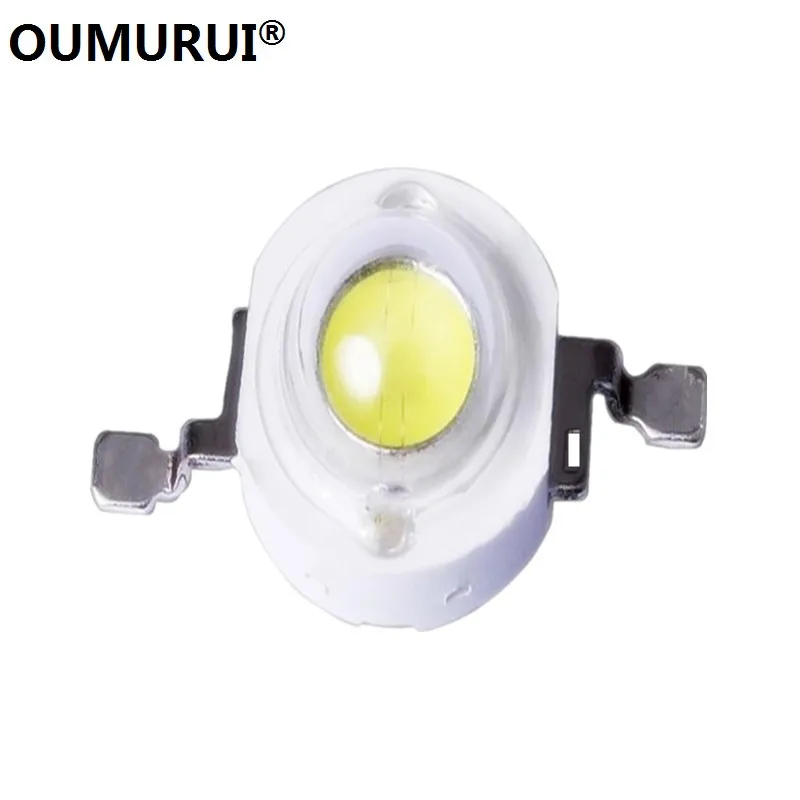 3w Hochleistungs-LED-Chip-Lampe Perle kaltweiß 8000k 10000k 20000k 30000k 700ma 3,2-3,4 v 260-280lm