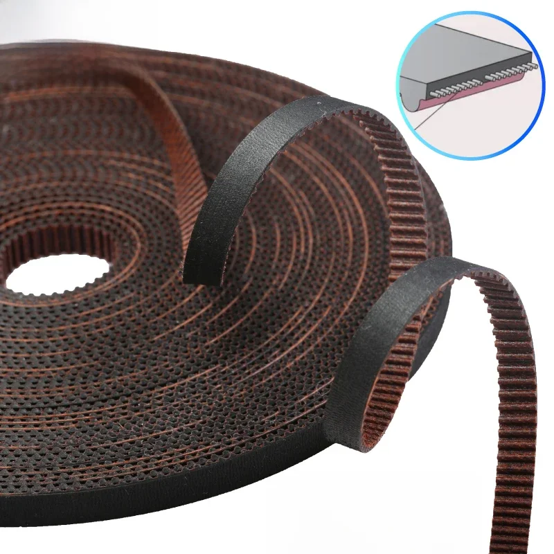 Mellow High Quality 3D printer part GATES-LL-2GT Gear Synchronous Belt GT2 Width 6MM 9MM 10MM Timing belt Wear Resistant for BLV